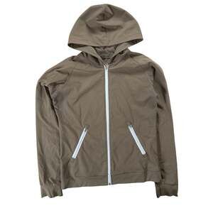 Brown Women's Full-Zip Up Sweater Size Large